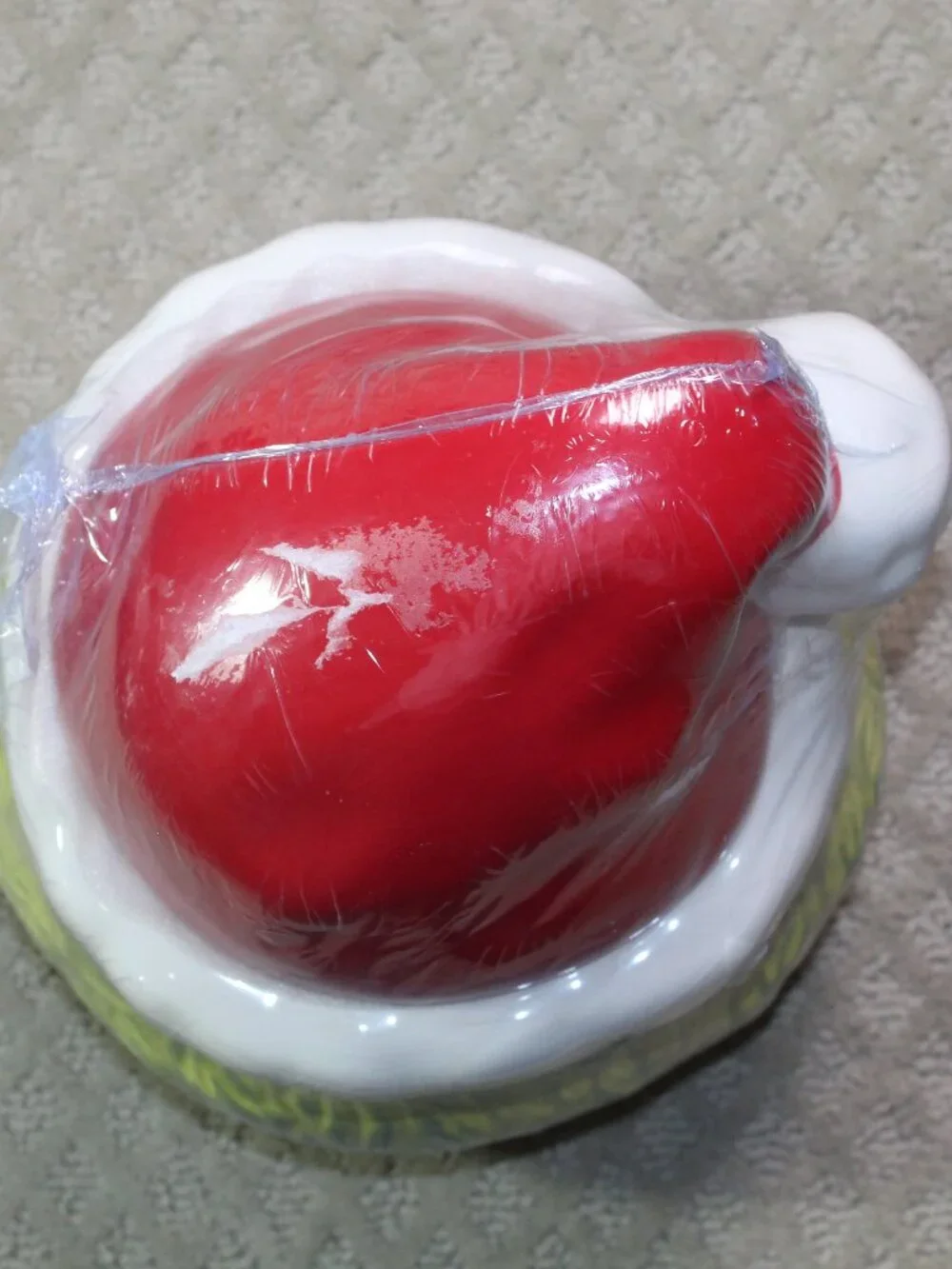 Dr. Seuss The Grinch Christmas Large Ceramic Cookie Jar. Sealed